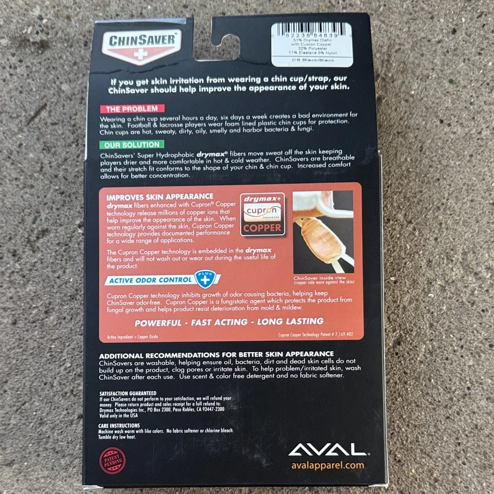 ChinSaver Copper Chin Strap